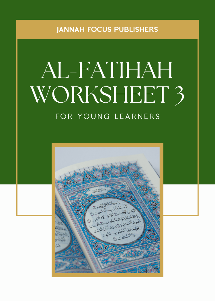 Al-Fatihah Worksheet 3