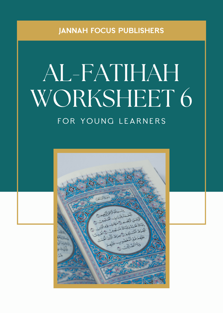 Al-Fatihah Worksheet 6